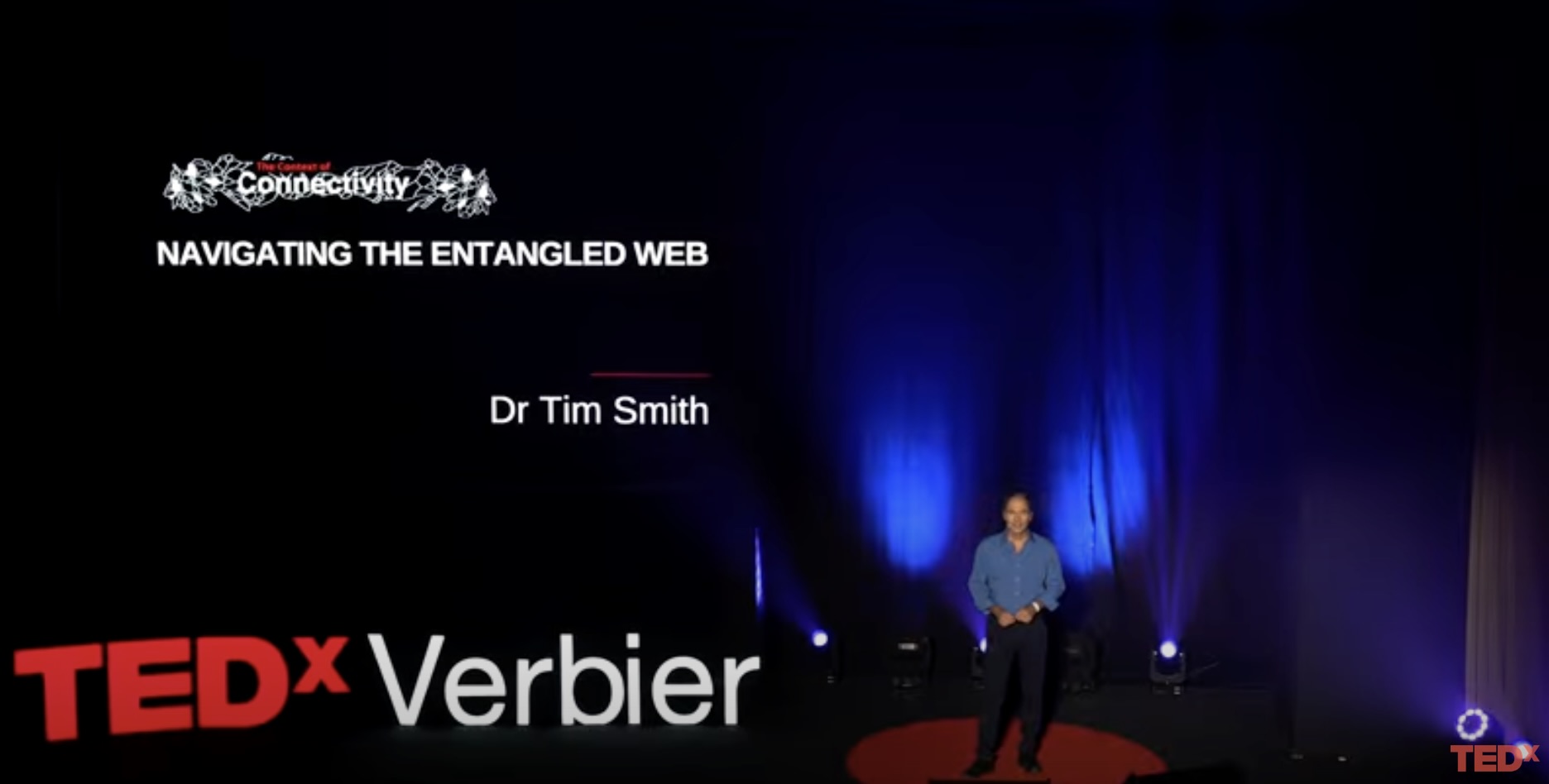 TED-Talk “Navigating the Entangled Web“ von Dr. Tim Smith in Verbier.